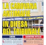 Il Lametino 188: La Carovana Antimafie in difesa del tribunale e l'intervento di Vitello