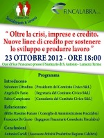 Lamezia: Impreditoria, convegno su nuove linee di credito per superare crisi