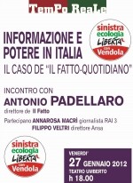 Lamezia, politica e informazione in un convegno organizzato da Sel
