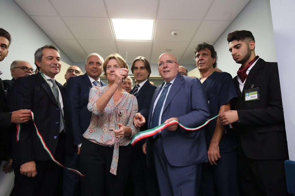 Risultati immagini per reggio inaugurato reparto