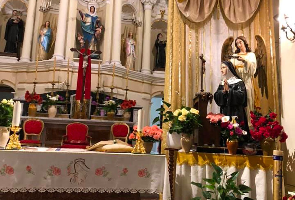 Lamezia, una messa al giorno in più in vista della festa di Santa Rita