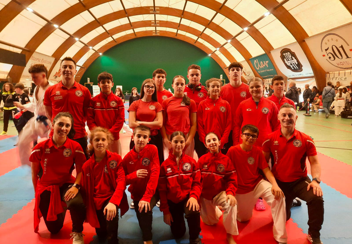 Secondo posto per l'Accademia Karate Lamezia al Gran Prix Esordienti