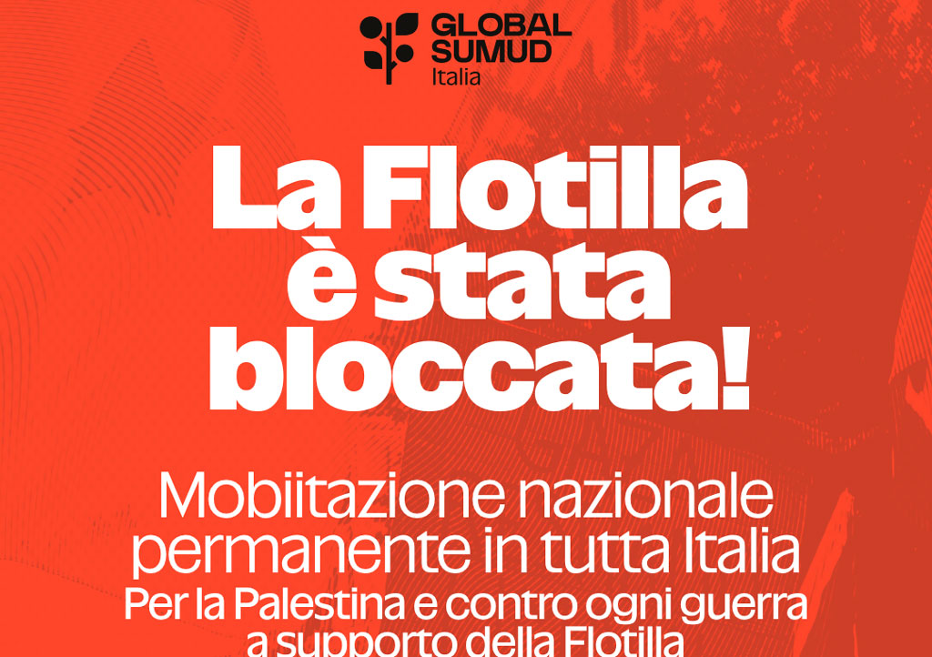 La Flotilla diretta a Gaza è stata bloccata: mobilitazioni anche a Lamezia