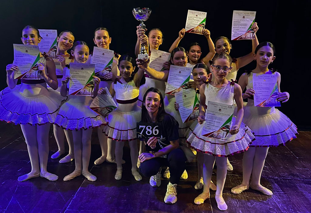 Baby ballerine dell’Asd “La Carmen” di Tiriolo conquistano primo posto alle nazionali CSEN di Danza 2026