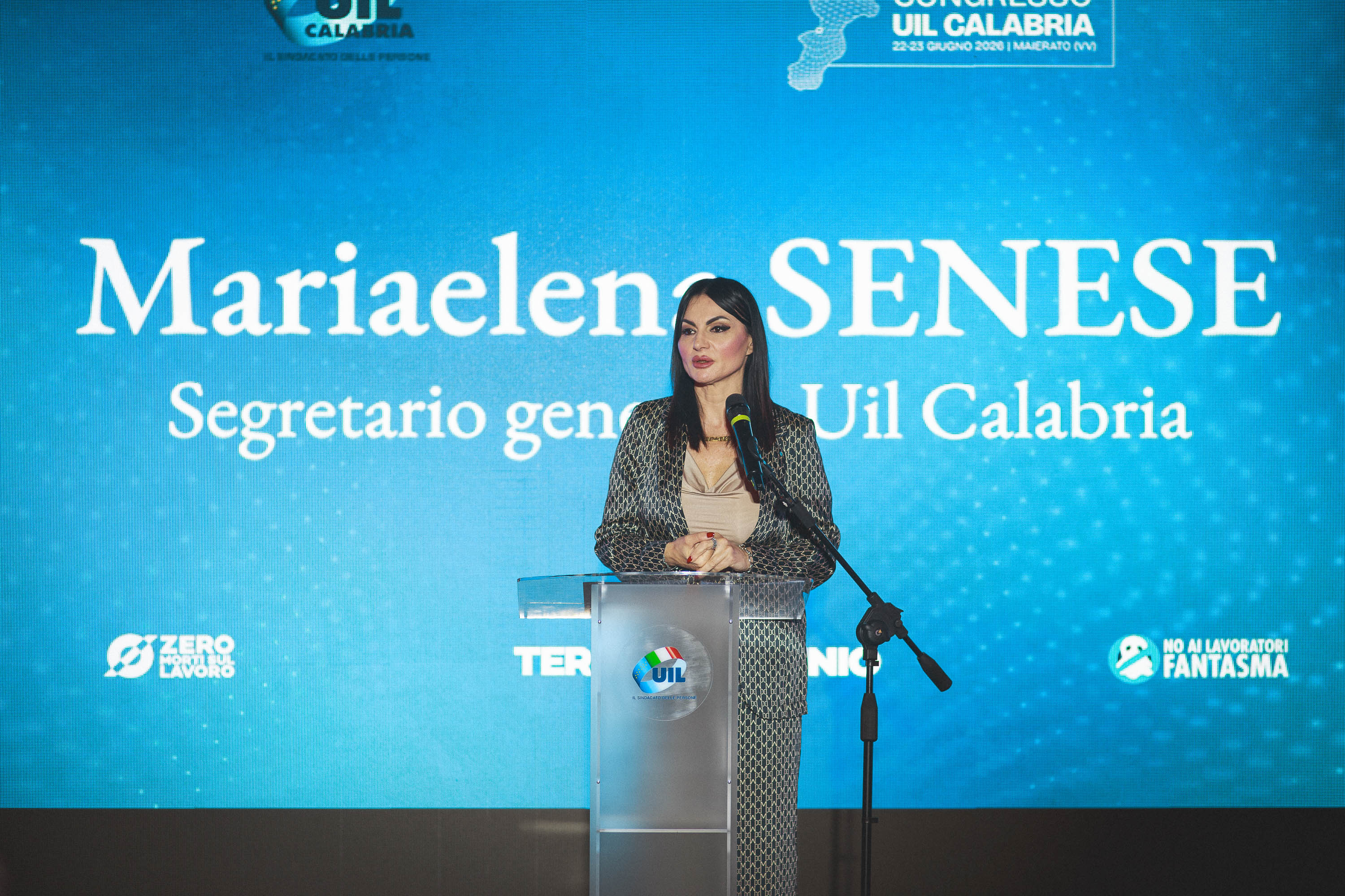Mariaelena Senese confermata segretaria generale Uil Calabri