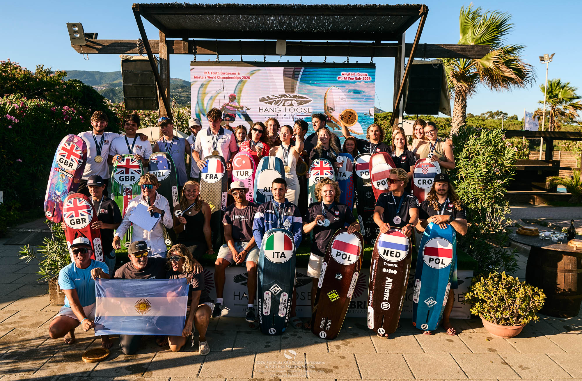 Cinque giorni di grande kite foil a Gizzeria: conclusi gli Europei Youth e i Mondiali Master