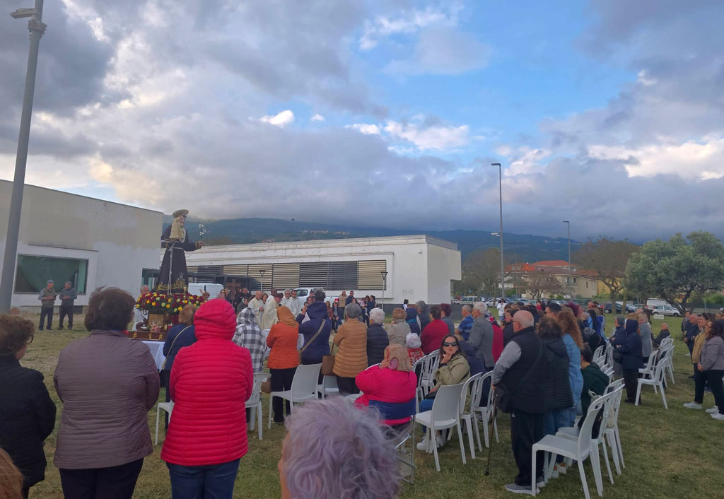 Lamezia, verso la Tredicina: Sant’Antonio in visita al parco Peppino Impastato