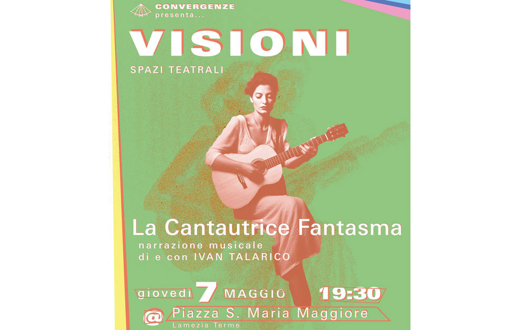 Lamezia, teatro e musica in piazza Santa Maria Maggiore con “La Cantautrice Fantasma”