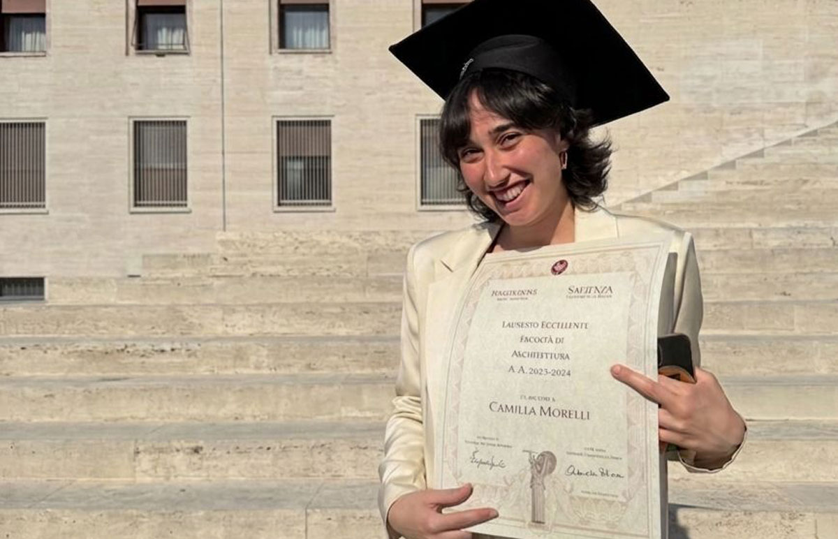 All'Università "La Sapienza" la lametina Camilla Morelli pre