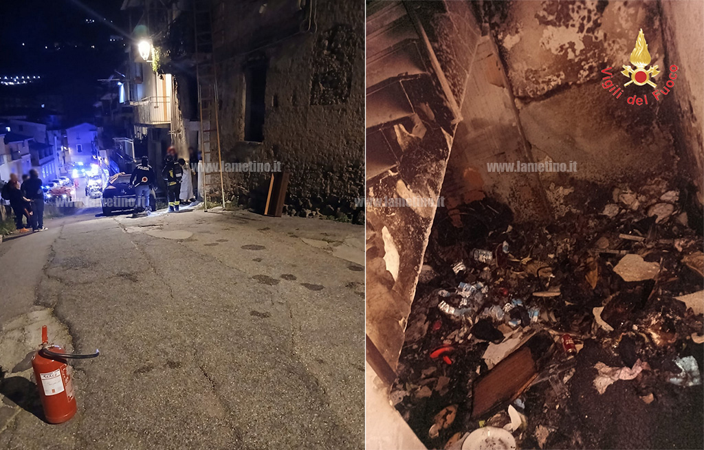 Lamezia, fiamme nella notte in abitazione in via Conforti: in salvo occupanti - Reazioni