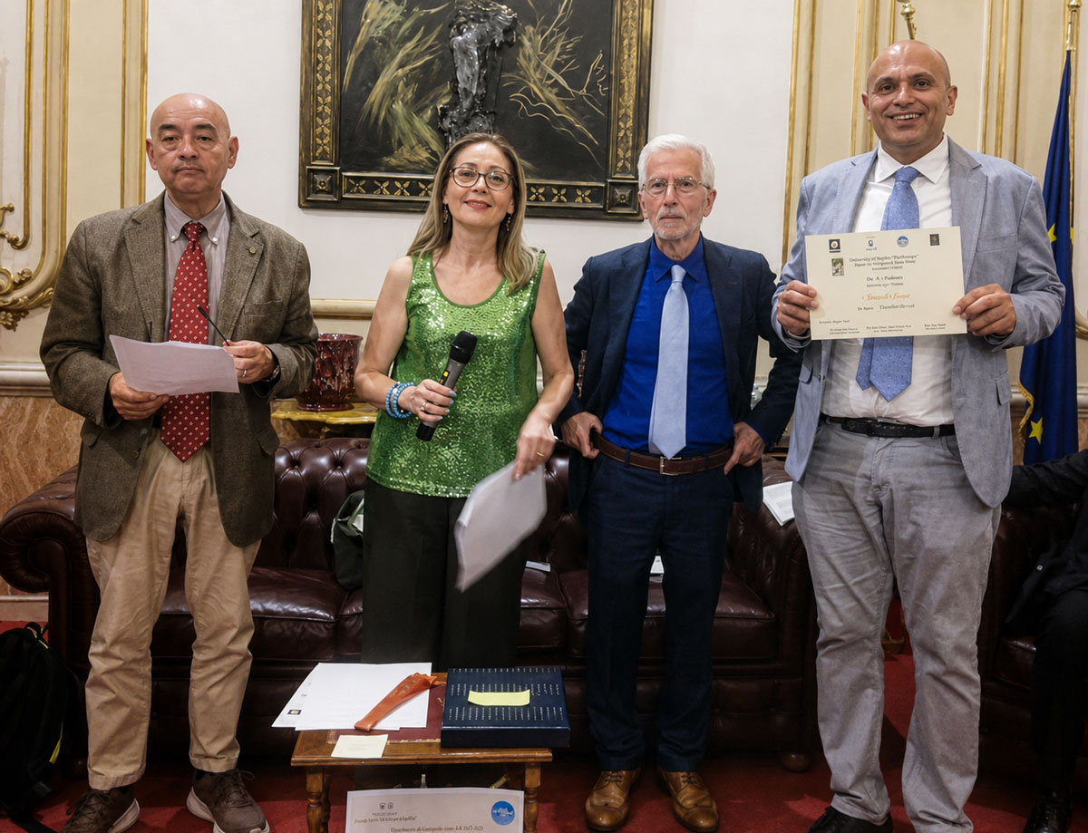 Il lametino Antonello Iovane premiato a Napoli per il romanz