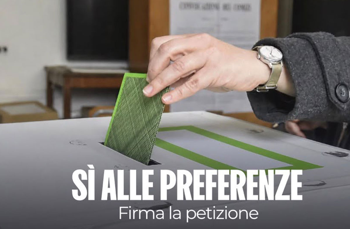 Campagna nazionale per le preferenze: anche la Calabria scen