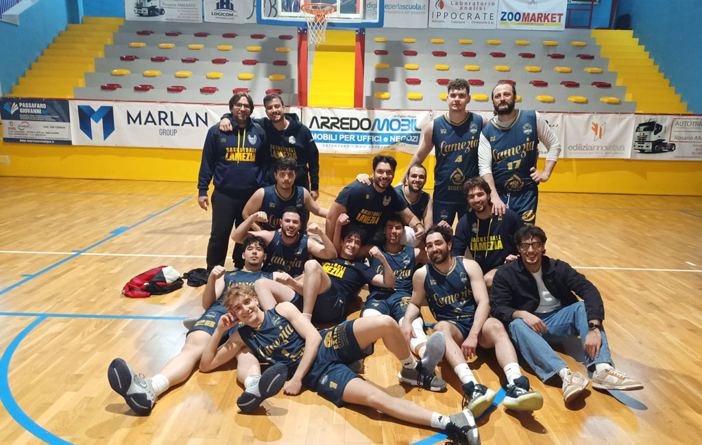 Quarta vittoria di fila della Sideco Basketball Lamezia: 70-74 in casa della Ccb Academy Catanzaro