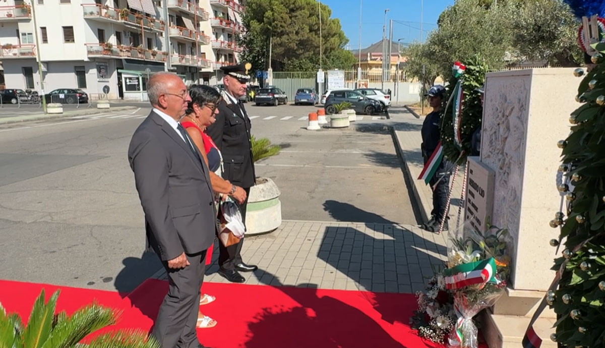 Carabinieri ricordato il sacrificio dell'appuntato Renato Li
