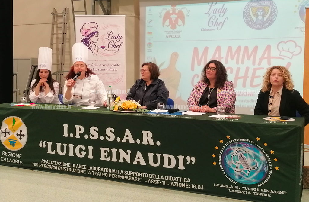 Lamezia, cucina tradizionale e prodotti tipici nel Premio “Mamma Che Chef” sostenuto da Soroptimist Club