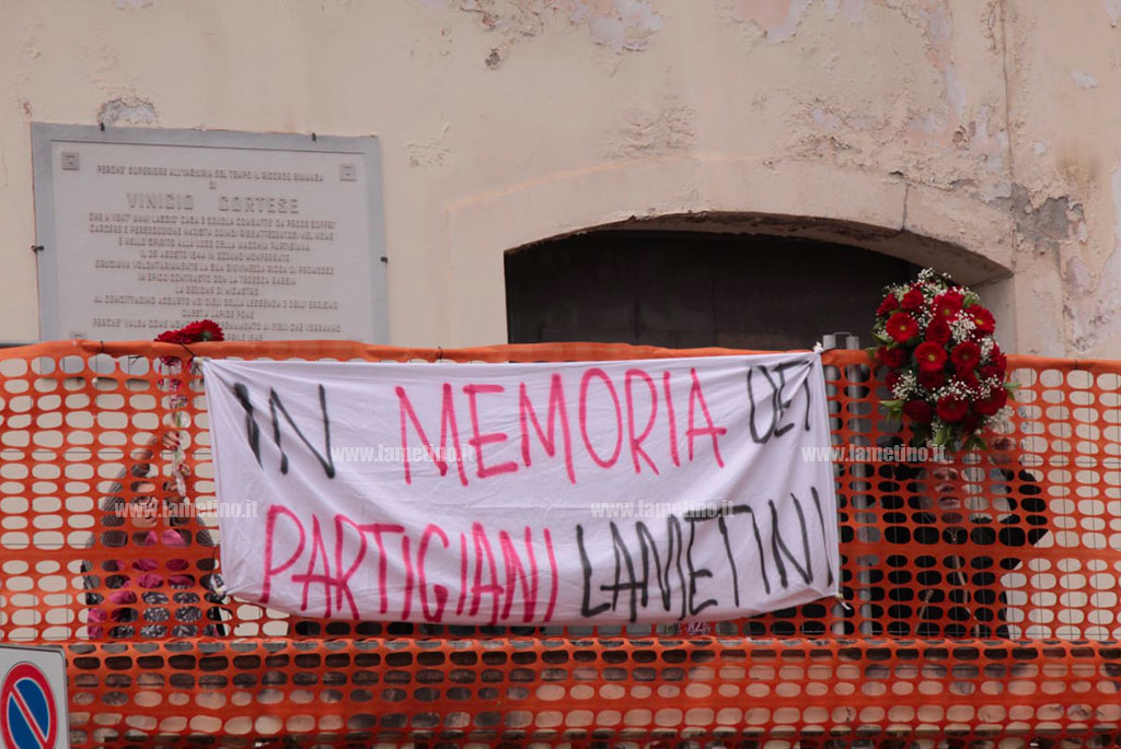 Lamezia ricorda i suoi partigiani per il 25 aprile: nomi, storie, testimonianze dalla Resistenza