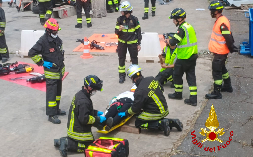 I vigili del fuoco della Calabria a Roma per l’esercitazione Nazionale “Italian Rescue Training”