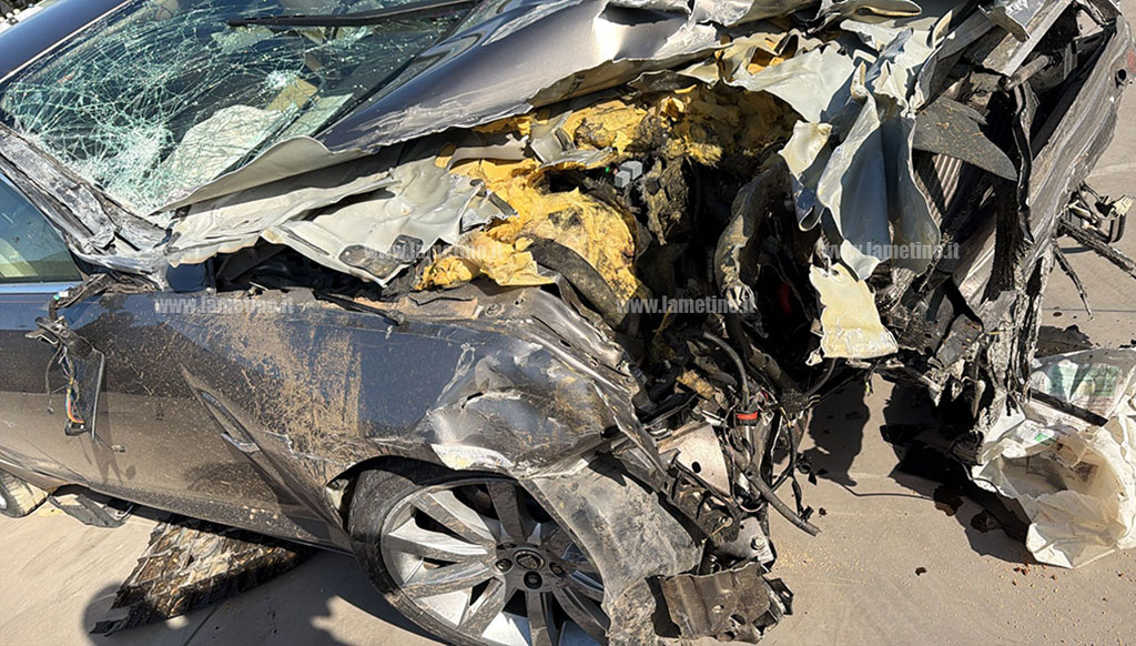 Incidente sull'A2 a Gizzeria, un ferito