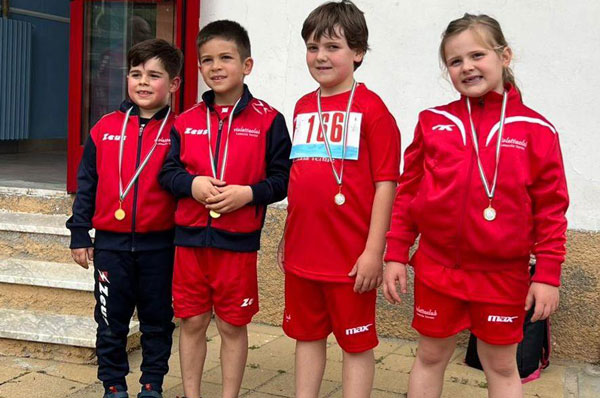 Corsa in montagna, ottimi risultati per i giovani atleti della Violettaclub a Zagarise