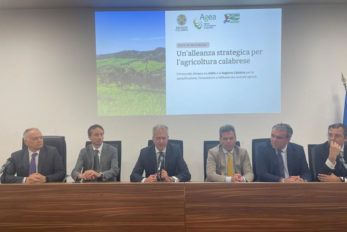 Regione Calabria e Agea insieme per un’agricoltura più moder