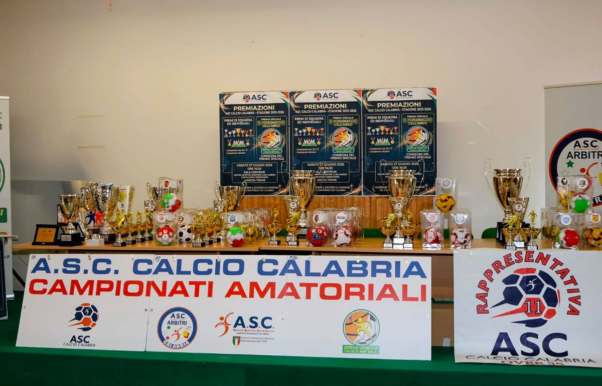 Lamezia, ASC premia i protagonisti della stagione calcistica