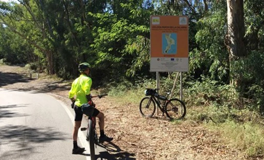 Regione Calabria, la Ciclovia dei Parchi continua a crescere: 20mila visitatori in più in un anno