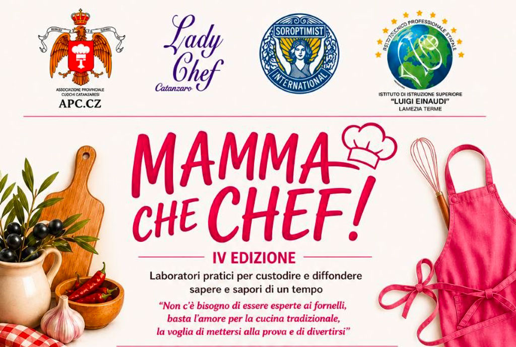 Lamezia, presentazione “Mamma che Chef”: quarta edizione della sfida che celebra talento e tradizione