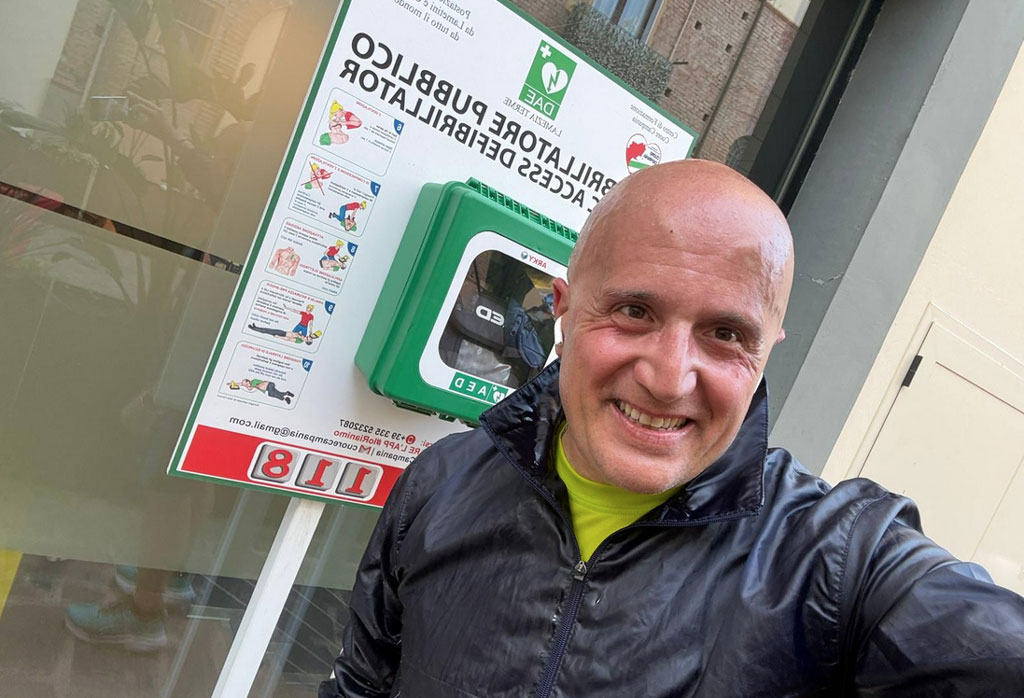 Lamezia, "Da un defibrillatore all’altro": il dottor Colangelo corre per la prevenzione e la vita