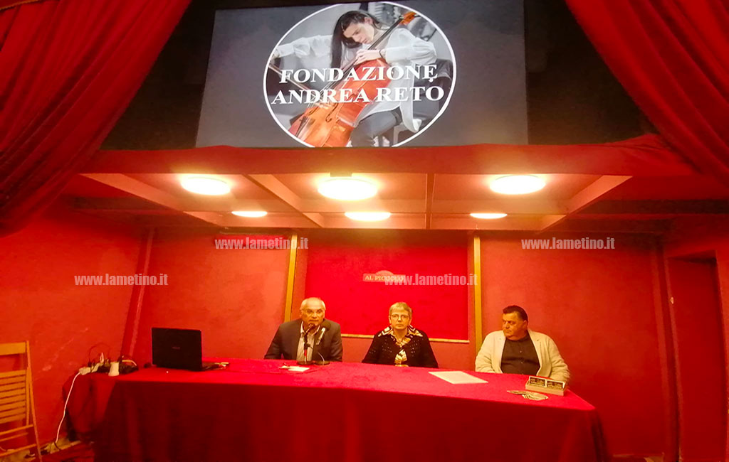 Nasce la Fondazione “Andrea Reto”, in memoria del giovane musicista lametino prematuramente scomparso