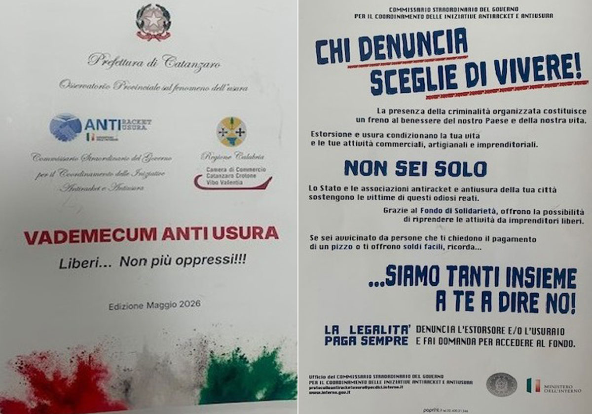 Contro l'usura un aiuto concreto: disponibile Vademecum Anti