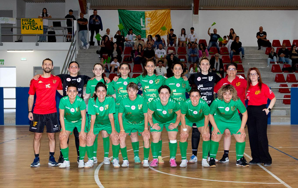 Calcio a 5 femminile, Lamezia Futsal supera 6-2 Martinsicuro nei playoff nazionali
