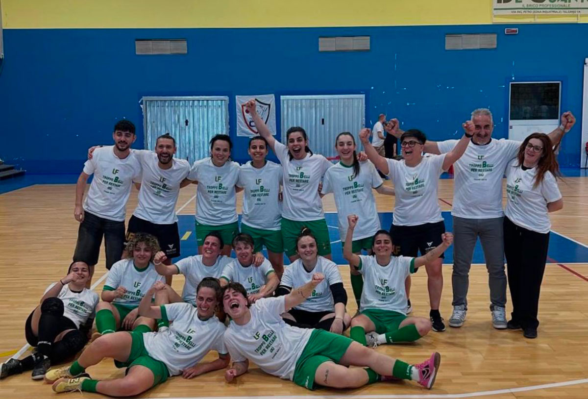 Impresa della Lamezia Futsal: vittoria a Taranto e promozion