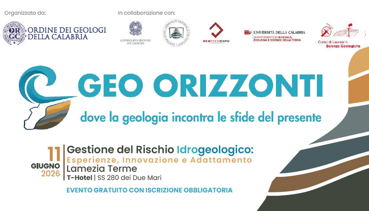 Geo Orizzonti, a Lamezia esperti e decisori a confronto sul rischio idrogeologico