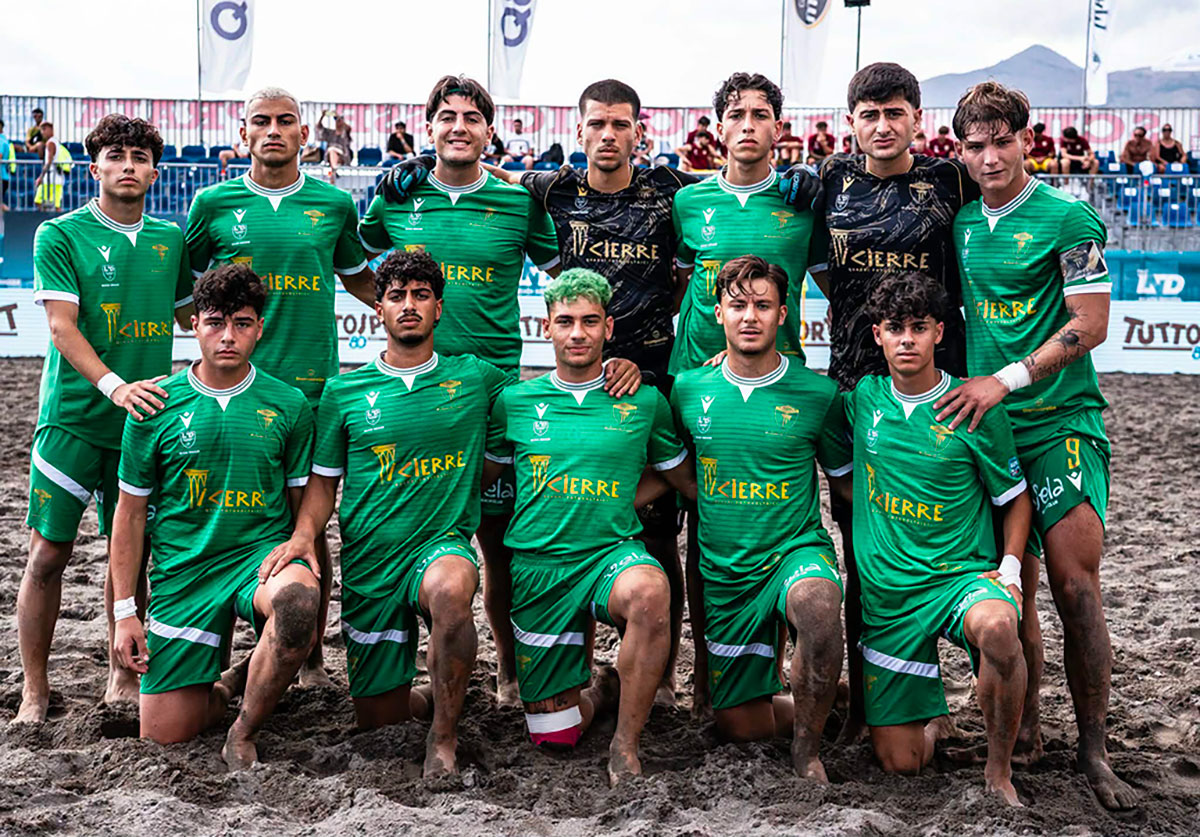 Beach soccer: si ferma ai quarti il cammino dell'Icierre Lamezia nella Coppa Italia Under 20
