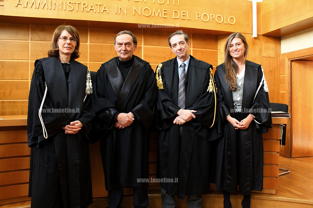 i primi giudici arrivati nel 2015