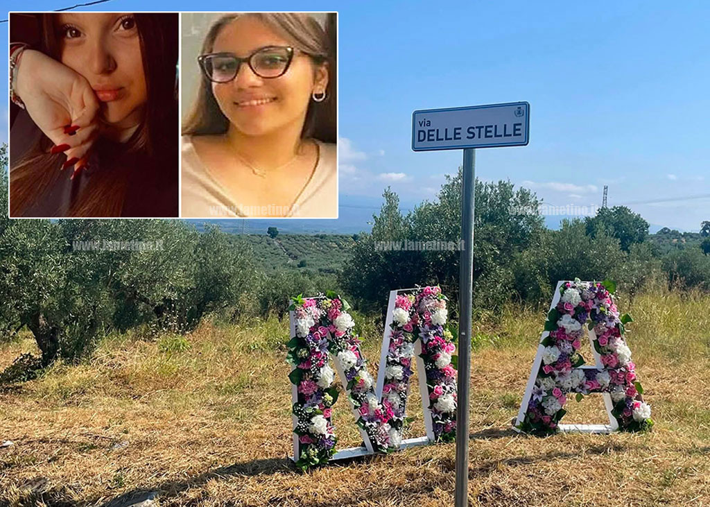 1 Nasce via delle Stelle in memoria di Anna e Maria due studentesse lametine che hanno perso la vita in un incidente a San Pietro a Maida