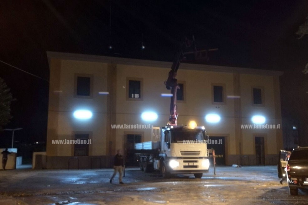 Stazione Sambiase riparazione tetto