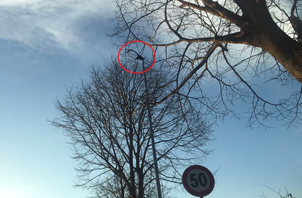 Via scarpino no illuminazione 2b