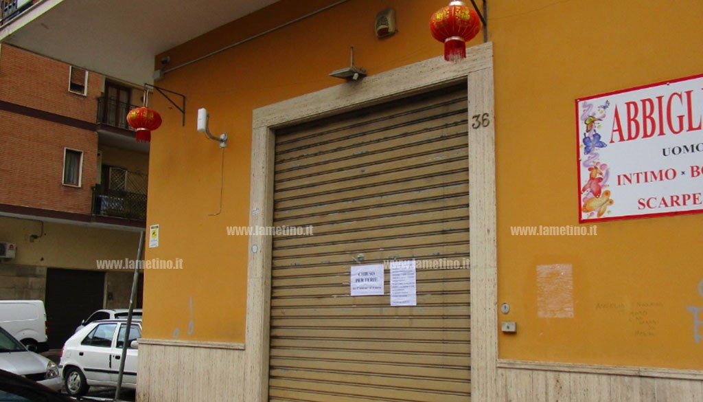 negozio ciense chiuso 20202
