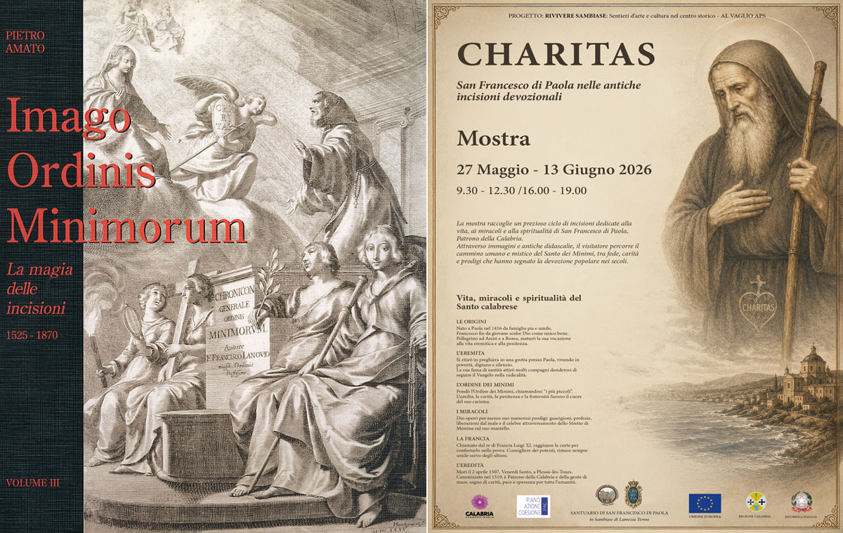 Lamezia, dal 27 maggio al 13 giugno la mostra iconografica "Charitas" su San Francesco di Paola