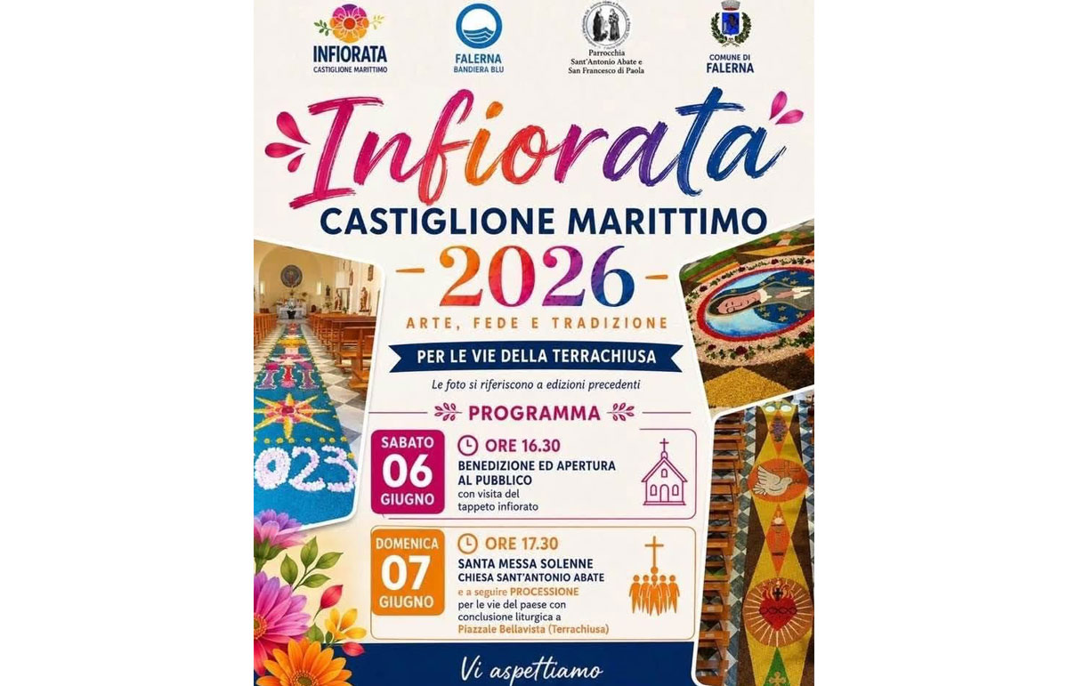Castiglione Marittimo si veste di fiori: il 6 e 7 giugno tor