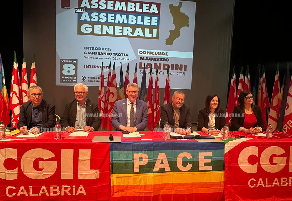Landini a Lamezia: "Garantire un sistema sanitario nazionale universale". Presentata proposte di legge della Cgil