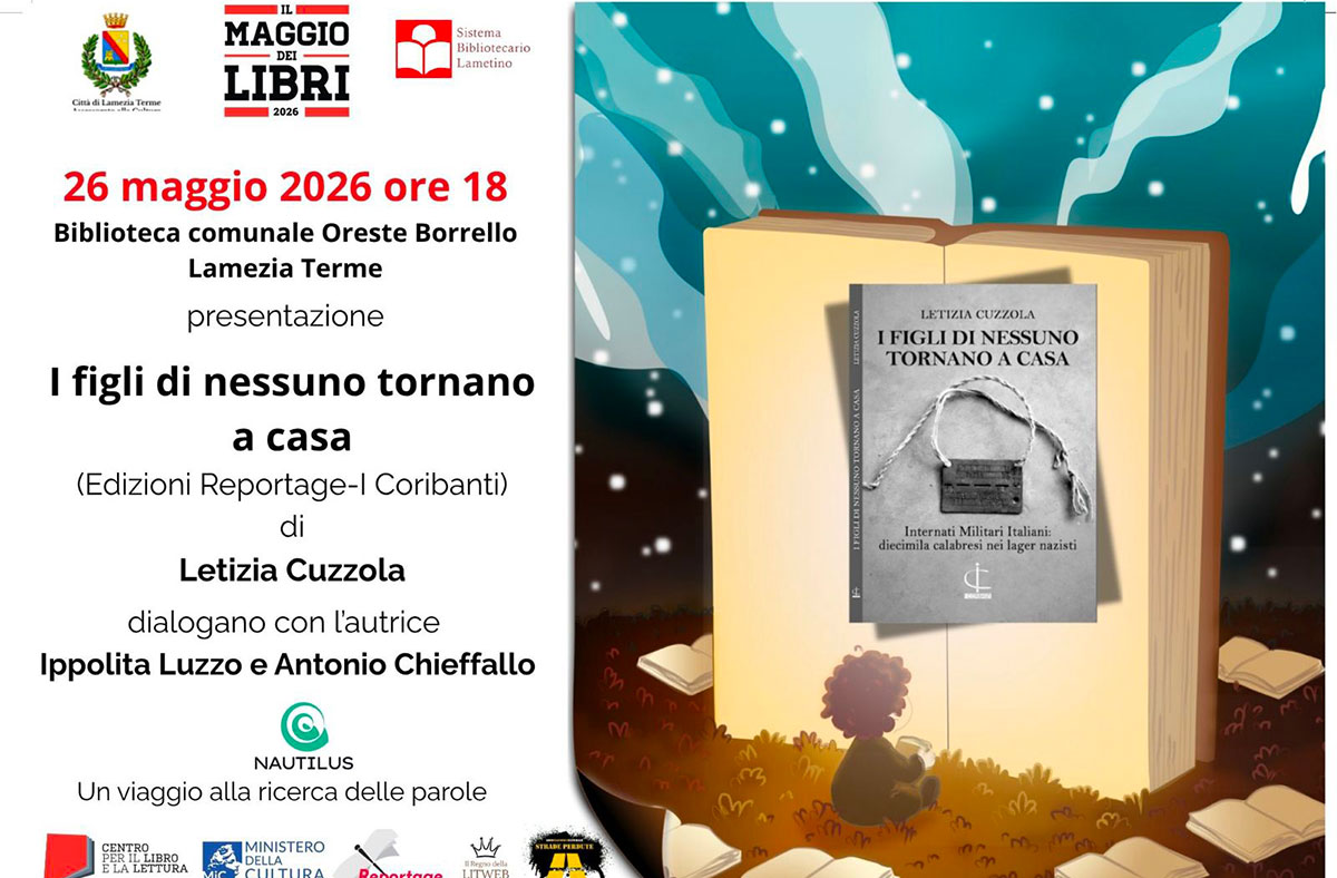 Lamezia, il 26 maggio Letizia Cuzzola presenta il saggio sui 10mila calabresi negli Stalag nazisti