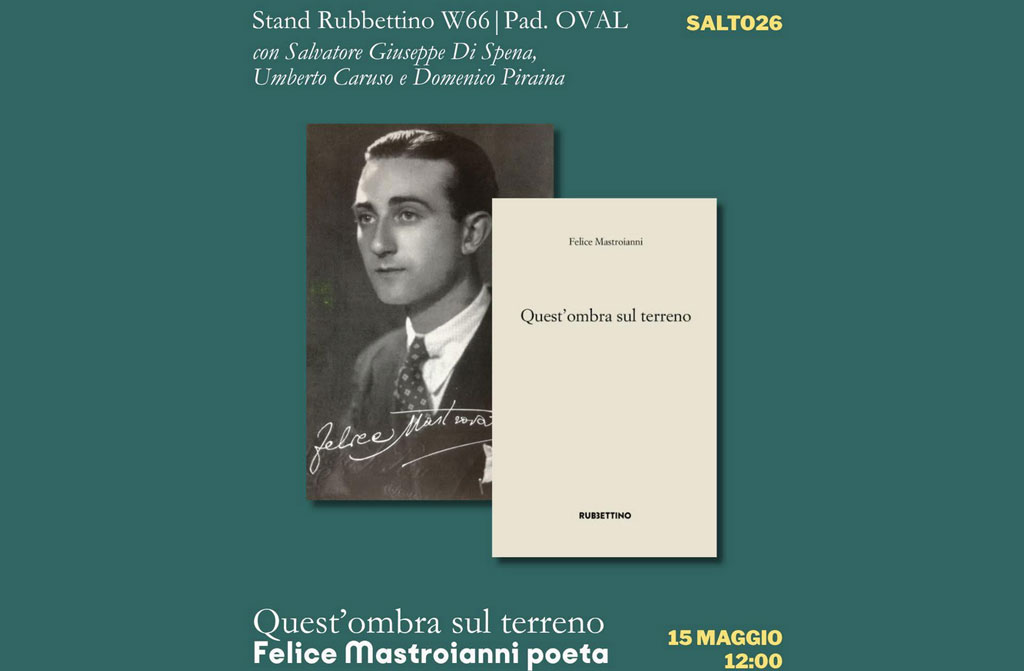 Lamezia, ricordo di Felice Mastroianni rivive in teatro con “Il seme del ritorno” e nell'opera poetica al Salone del Libro di Torino