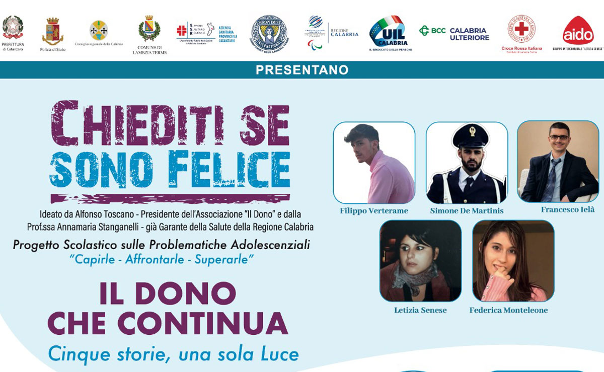 “Il Dono che Continua: sei storie, una sola luce", Lamezia celebra il valore della vita attraverso la donazione
