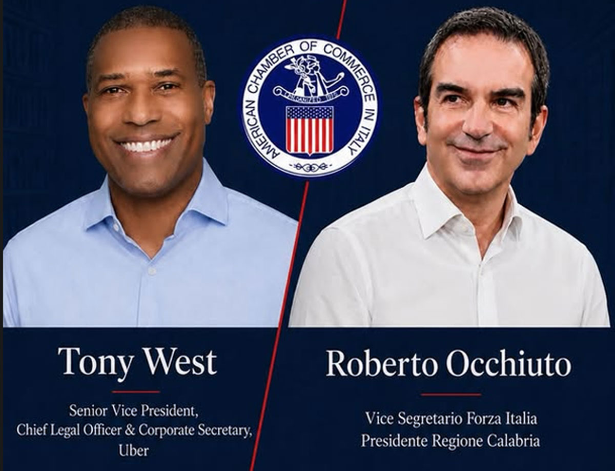 Incontro a Roma tra Occhiuto a Tony West di Uber per parlare
