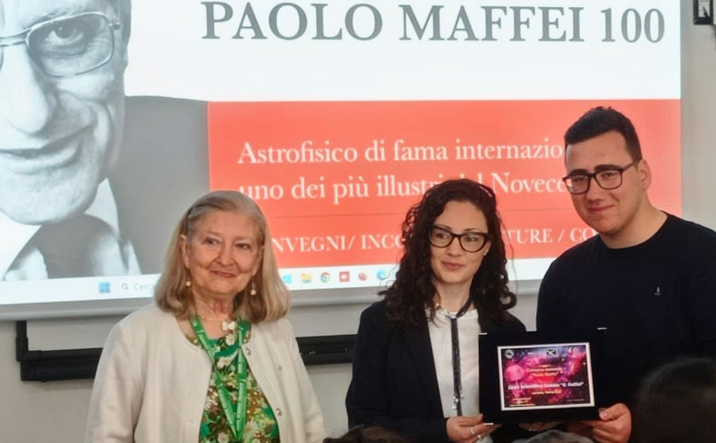 Lamezia, il Galilei vince nel campo dell'astrofisica con lo studente Vittorio Liotta