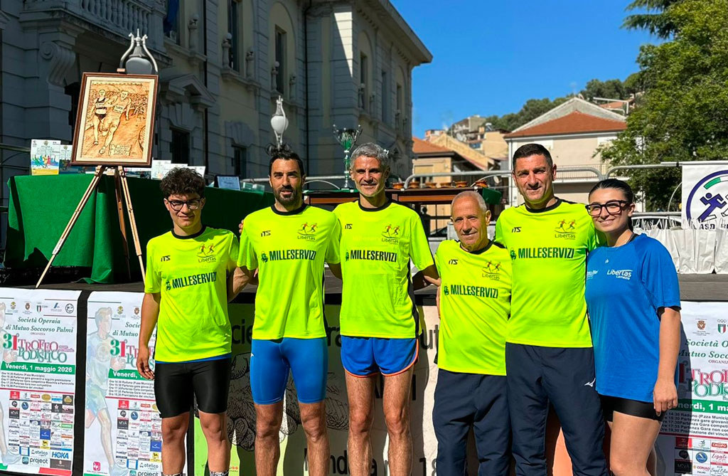 Atleti della Libertas Lamezia al 31° Trofeo podistico di Palmi