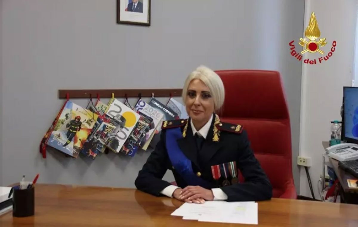 Vigili del Fuoco, la calabrese Raffaella Pezzimenti nuovo co