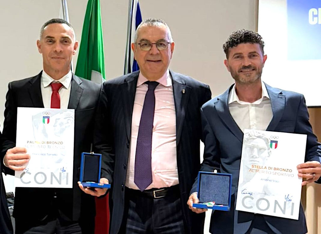 Taekwondo, doppio riconoscimento Coni per la Calabria: premiati Voci e Tornello